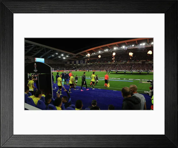 Framed Print : Brighton & Hove Albion vs AEK Athens: Europa League Battle, September 21, 2023 Framed Print : Brighton & Hove Albion vs AEK Athens: Europa League Battle, September 21, 2023