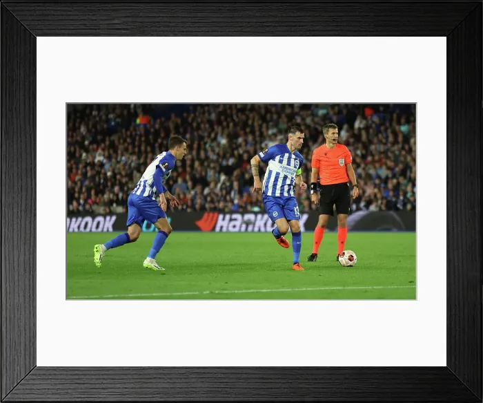Framed Print : Brighton & Hove Albion vs AEK Athens: Europa League Battle, September 21, 2023 Framed Print : Brighton & Hove Albion vs AEK Athens: Europa League Battle, September 21, 2023