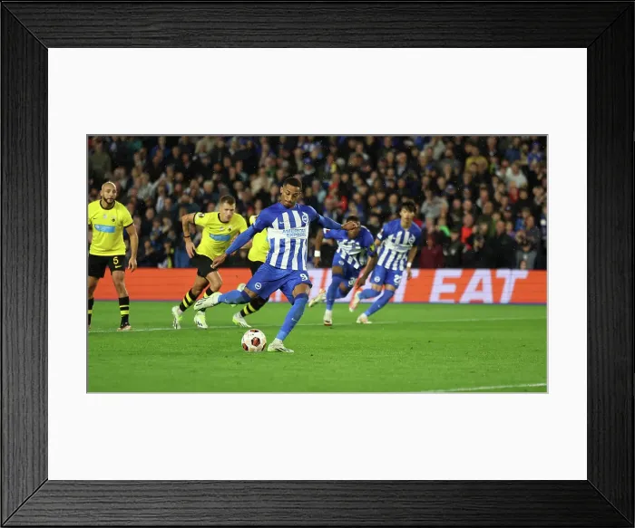 Framed Print : Brighton & Hove Albion vs AEK Athens: Europa League Group B Clash (21SEP23) Framed Print : Brighton & Hove Albion vs AEK Athens: Europa League Group B Clash (21SEP23)