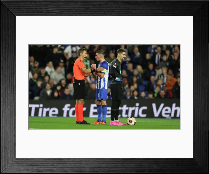 Framed Print : Brighton & Hove Albion vs AEK Athens: Europa League Showdown, September 21, 2023 Framed Print : Brighton & Hove Albion vs AEK Athens: Europa League Showdown, September 21, 2023