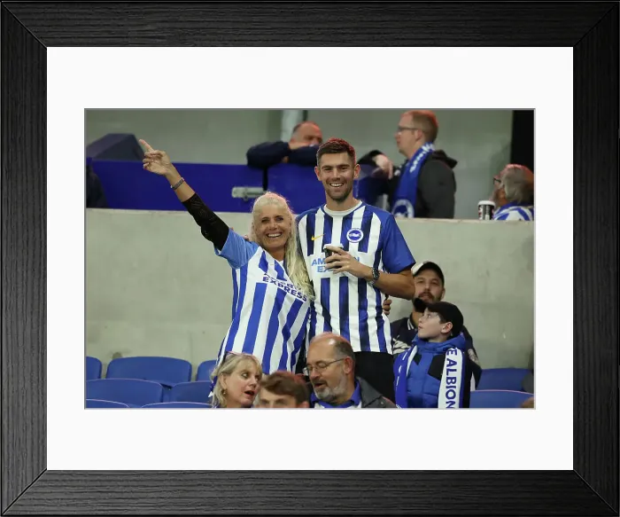 Framed Print : Brighton & Hove Albion vs AEK Athens: Europa League Group B Battle (21SEP23) Framed Print : Brighton & Hove Albion vs AEK Athens: Europa League Group B Battle (21SEP23)