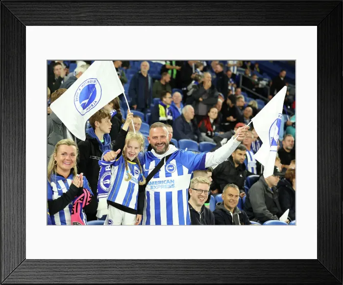 Framed Print : Brighton & Hove Albion vs AEK Athens: Europa League Group B Clash (21SEP23)
