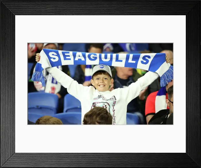 Framed Print : Brighton & Hove Albion vs AEK Athens: Europa League Battle at the Falmer Stadium, September 21, 2023 Framed Print : Brighton & Hove Albion vs AEK Athens: Europa League Battle at the Falmer Stadium, September 21, 2023