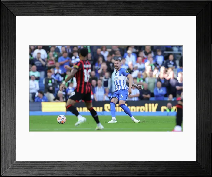 Framed Print : Premier League Clash: Brighton & Hove Albion vs AFC Bournemouth (September 24, 2023)