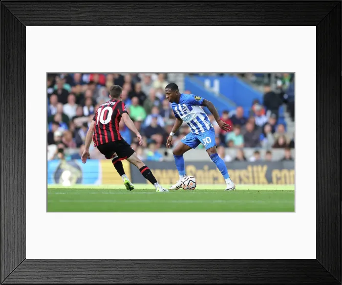 Framed Print : Premier League Clash: Brighton vs. Bournemouth (24SEP23) - A Battle at American Express Stadium Framed Print : Premier League Clash: Brighton vs. Bournemouth (24SEP23) - A Battle at American Express Stadium