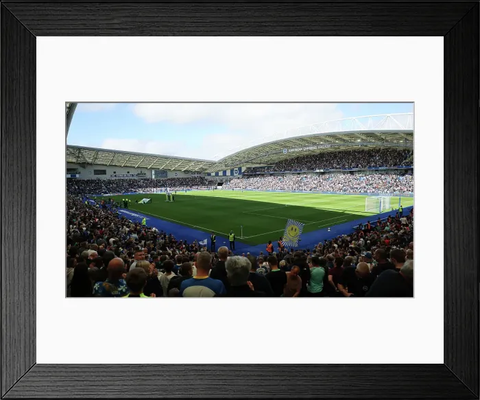 Framed Print : Brighton vs Bournemouth: Premier League Battle at American Express Stadium (Sept 24, 2023) Framed Print : Brighton vs Bournemouth: Premier League Battle at American Express Stadium (Sept 24, 2023)