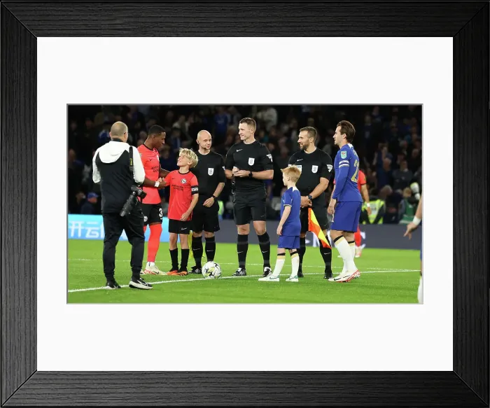 Framed Print : Carabao Cup Showdown: Chelsea vs. Brighton & Hove Albion at Stamford Bridge (September 27, 2023) Framed Print : Carabao Cup Showdown: Chelsea vs. Brighton & Hove Albion at Stamford Bridge (September 27, 2023)