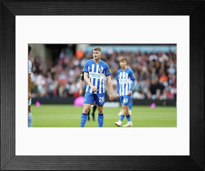 Framed Print : Premier League Showdown: Aston Villa vs. Brighton & Hove Albion (30SEP23)