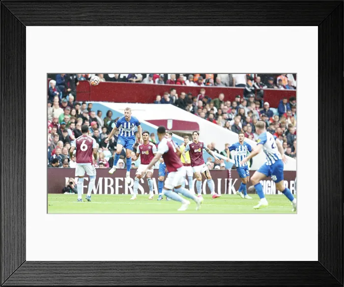 Framed Print : Premier League Showdown: Aston Villa vs. Brighton & Hove Albion (30SEP23) - Thrilling Match Action Framed Print : Premier League Showdown: Aston Villa vs. Brighton & Hove Albion (30SEP23) - Thrilling Match Action