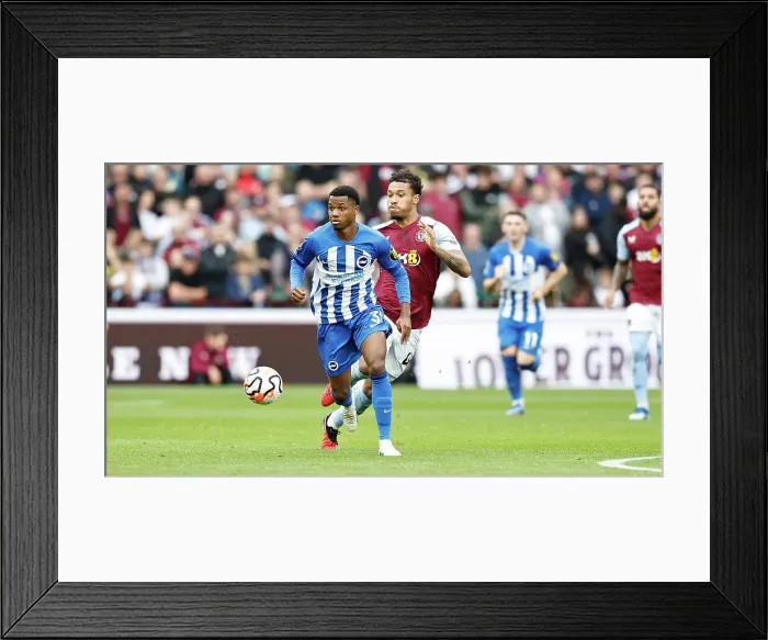 Framed Print : Premier League Showdown: Aston Villa vs. Brighton & Hove Albion (30SEP23) - Thrilling Match Action Framed Print : Premier League Showdown: Aston Villa vs. Brighton & Hove Albion (30SEP23) - Thrilling Match Action