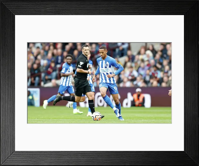 Framed Print : Premier League Showdown: Aston Villa vs. Brighton & Hove Albion (30SEP23) - Thrilling Match Action Framed Print : Premier League Showdown: Aston Villa vs. Brighton & Hove Albion (30SEP23) - Thrilling Match Action