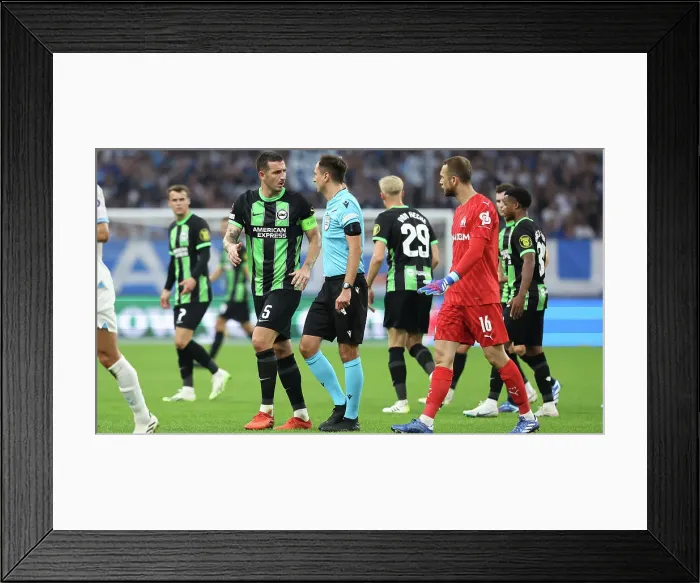 Framed Print : Marseille vs. Brighton: Europa League Showdown at Velodrome Stadium (05OCT23) Framed Print : Marseille vs. Brighton: Europa League Showdown at Velodrome Stadium (05OCT23)