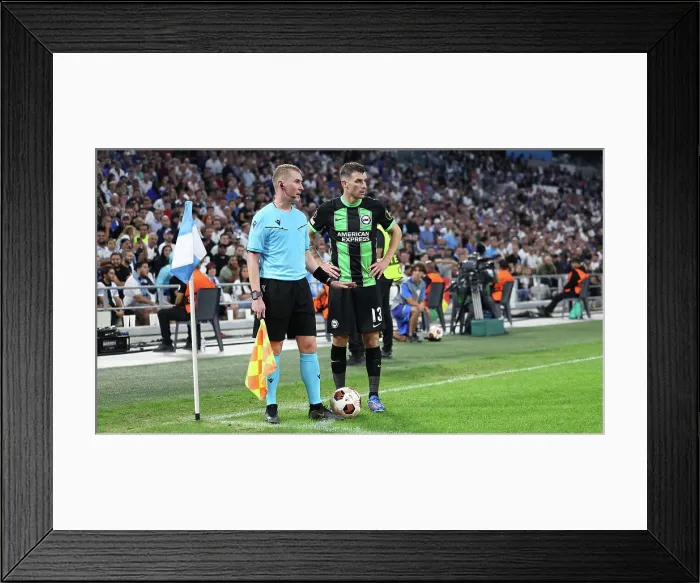 Framed Print : Europa League Clash: Marseille vs. Brighton at Velodrome Stadium (05OCT23) Framed Print : Europa League Clash: Marseille vs. Brighton at Velodrome Stadium (05OCT23)