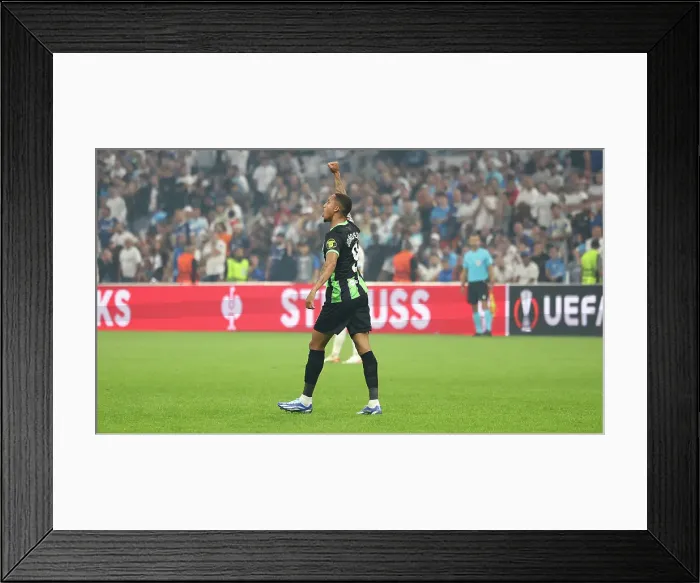 Framed Print : Europa League 2023 / 24: Marseille vs. Brighton - A Thrilling Showdown at Velodrome Stadium (05OCT23) Framed Print : Europa League 2023 / 24: Marseille vs. Brighton - A Thrilling Showdown at Velodrome Stadium (05OCT23)