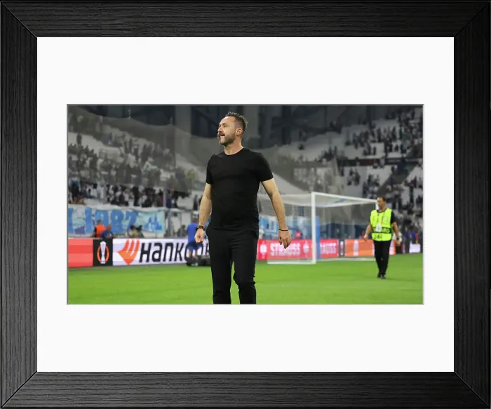 Framed Print : Thrilling Showdown at Velodrome Stadium: Marseille vs. Brighton in the Europa League 2023 / 24 (05OCT23) Framed Print : Thrilling Showdown at Velodrome Stadium: Marseille vs. Brighton in the Europa League 2023 / 24 (05OCT23)