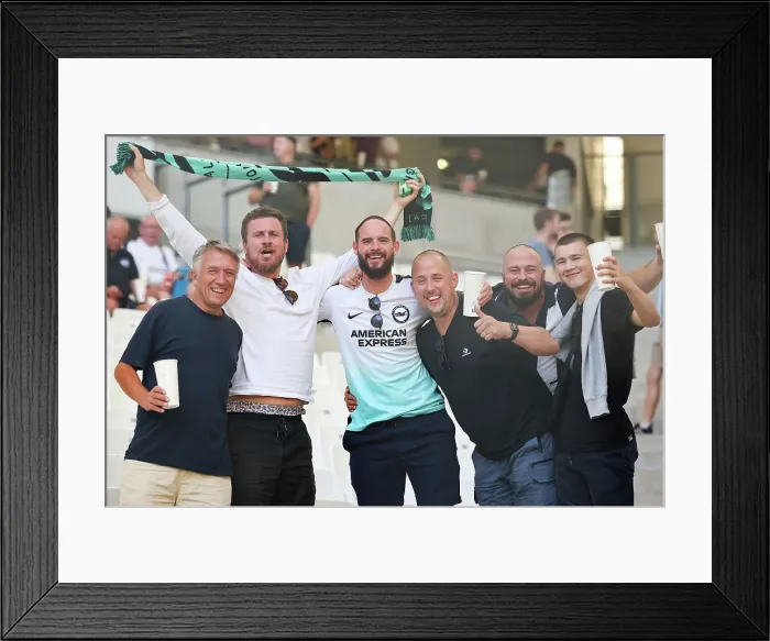 Framed Print : Marseille vs. Brighton: Europa League Showdown at Velodrome Stadium (05OCT23)