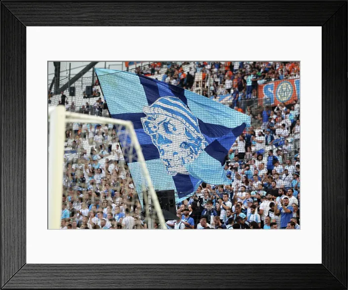 Framed Print : Marseille vs. Brighton: Europa League Clash at Velodrome Stadium (05OCT23) Framed Print : Marseille vs. Brighton: Europa League Clash at Velodrome Stadium (05OCT23)