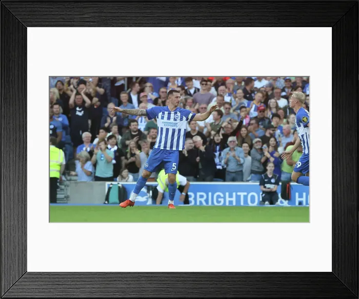 Framed Print : Intense Premier League Showdown: Brighton & Hove Albion vs. Liverpool (08.10.23)