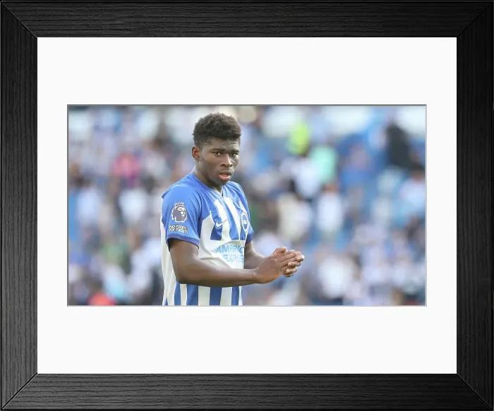 Framed Print : Intense Premier League Showdown: Brighton & Hove Albion vs. Liverpool (08.10.23) Framed Print : Intense Premier League Showdown: Brighton & Hove Albion vs. Liverpool (08.10.23)