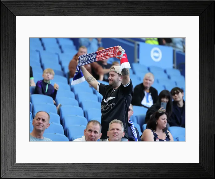 Framed Print : Intense Premier League Showdown: Brighton & Hove Albion vs. Liverpool (08.10.23) Framed Print : Intense Premier League Showdown: Brighton & Hove Albion vs. Liverpool (08.10.23)