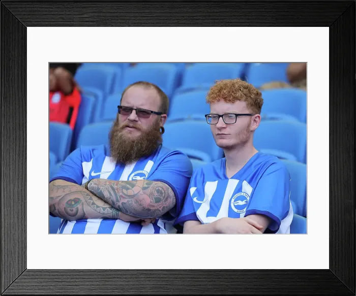 Framed Print : Intense Premier League Showdown: Brighton & Hove Albion vs. Liverpool (08.10.23) Framed Print : Intense Premier League Showdown: Brighton & Hove Albion vs. Liverpool (08.10.23)
