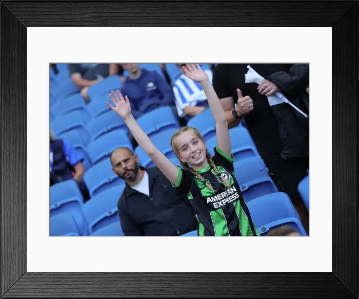 Framed Print : Intense Premier League Showdown: Brighton & Hove Albion vs. Liverpool (08.10.23) Framed Print : Intense Premier League Showdown: Brighton & Hove Albion vs. Liverpool (08.10.23)