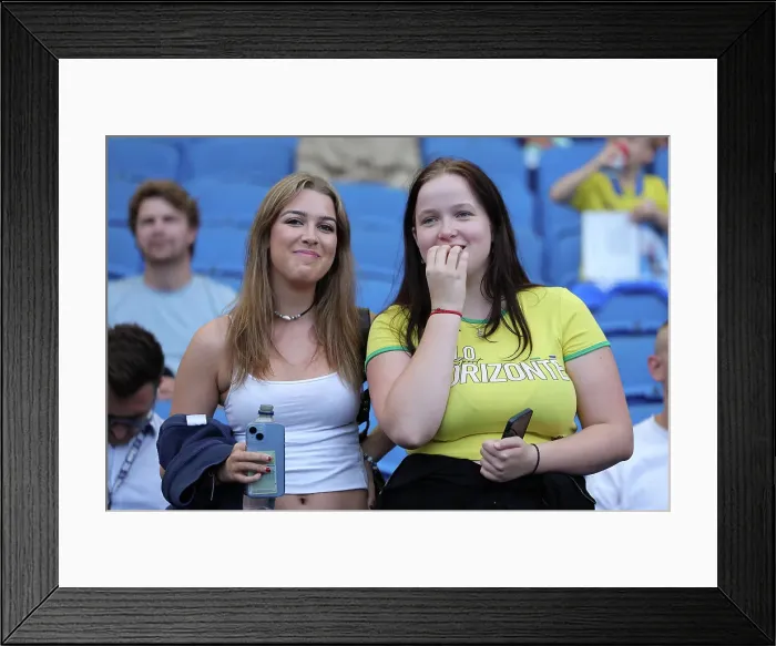 Framed Print : Intense Premier League Showdown: Brighton & Hove Albion vs. Liverpool (08.10.23) Framed Print : Intense Premier League Showdown: Brighton & Hove Albion vs. Liverpool (08.10.23)
