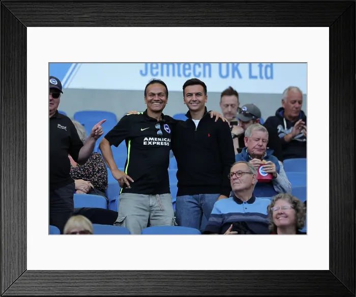 Framed Print : Intense Premier League Showdown: Brighton & Hove Albion vs. Liverpool (08.10.23) Framed Print : Intense Premier League Showdown: Brighton & Hove Albion vs. Liverpool (08.10.23)