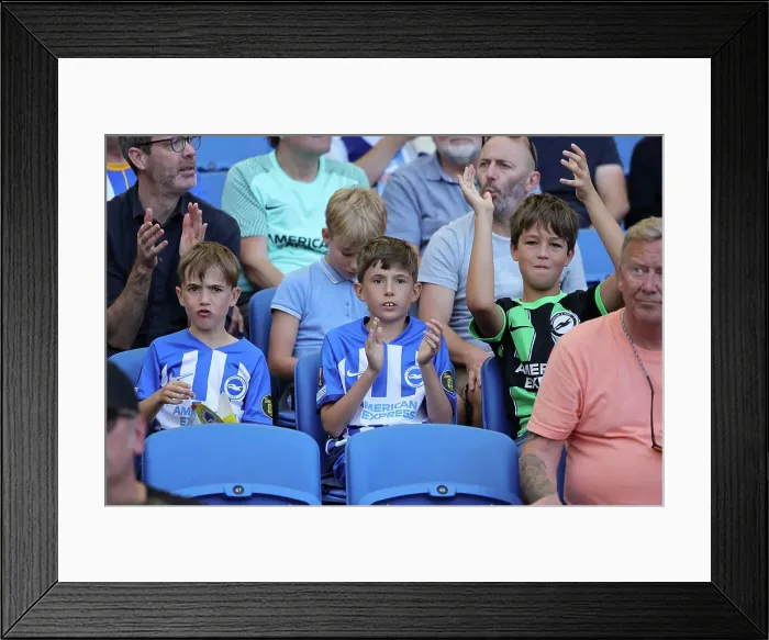 Framed Print : Intense Premier League Showdown: Brighton & Hove Albion vs. Liverpool (08.10.23) Framed Print : Intense Premier League Showdown: Brighton & Hove Albion vs. Liverpool (08.10.23)