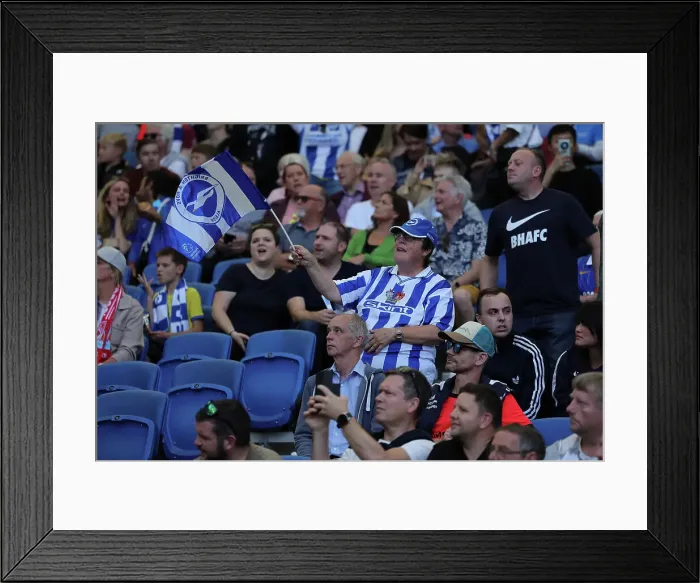 Framed Print : Intense Premier League Showdown: Brighton & Hove Albion vs. Liverpool (08.10.23) Framed Print : Intense Premier League Showdown: Brighton & Hove Albion vs. Liverpool (08.10.23)