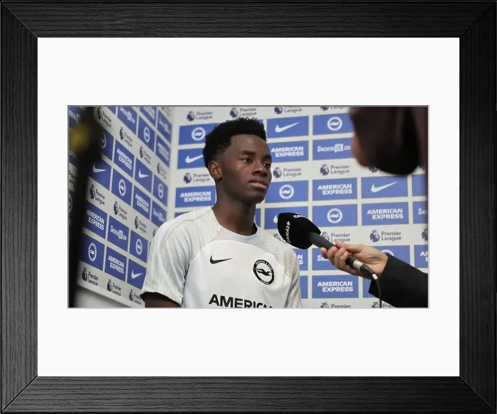 Framed Print : Intense Premier League Showdown: Brighton & Hove Albion vs. Liverpool (08OCT23) Framed Print : Intense Premier League Showdown: Brighton & Hove Albion vs. Liverpool (08OCT23)