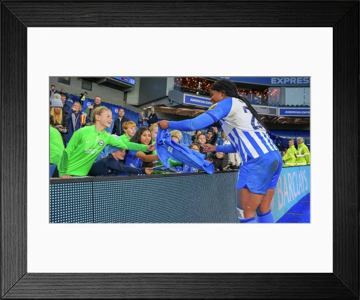 Framed Print : Brighton & Hove Albion vs. Tottenham Hotspur: A Premier League Showdown - Women's Super League Clash at Amex Stadium (15OCT23): Intense Action on the Football Pitch Framed Print : Brighton & Hove Albion vs. Tottenham Hotspur: A Premier League Showdown - Women's Super League Clash at Amex Stadium (15OCT23): Intense Action on the Football Pitch