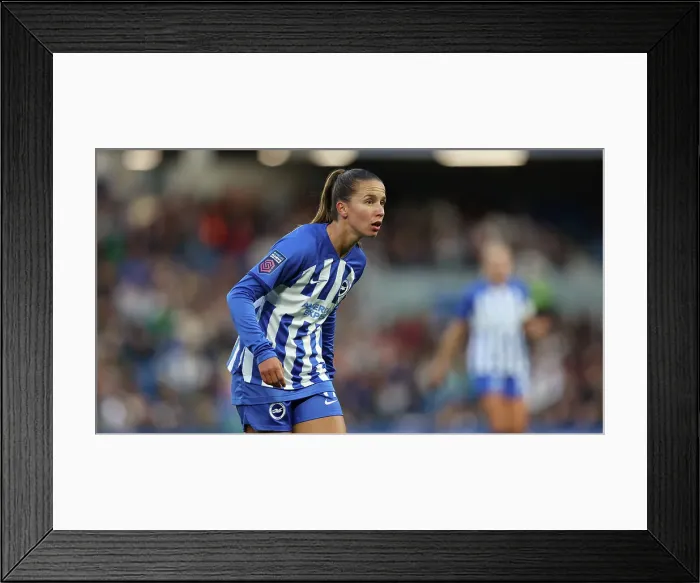 Framed Print : Brighton & Hove Albion vs. Tottenham Hotspur: A Premier League Showdown at Amex Stadium (15OCT23) - Women's Super League Clash Framed Print : Brighton & Hove Albion vs. Tottenham Hotspur: A Premier League Showdown at Amex Stadium (15OCT23) - Women's Super League Clash