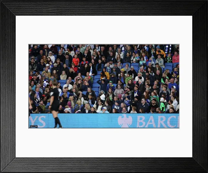 Framed Print : Brighton & Hove Albion Women vs. Tottenham Hotspur Women: A Premier League Showdown at the Amex Stadium (15th October 2023) Framed Print : Brighton & Hove Albion Women vs. Tottenham Hotspur Women: A Premier League Showdown at the Amex Stadium (15th October 2023)