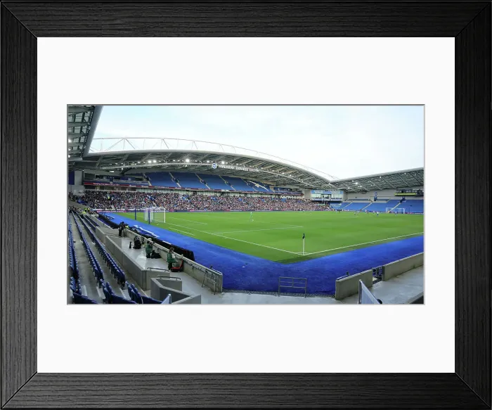 Framed Print : Brighton & Hove Albion Women vs. Tottenham Hotspur Women: A Premier League Showdown at Amex Stadium (15th October 2023) Framed Print : Brighton & Hove Albion Women vs. Tottenham Hotspur Women: A Premier League Showdown at Amex Stadium (15th October 2023)
