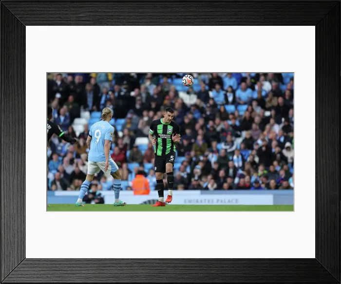 Framed Print : Intense Premier League Showdown: Manchester City vs. Brighton & Hove Albion (21st October 2023) Framed Print : Intense Premier League Showdown: Manchester City vs. Brighton & Hove Albion (21st October 2023)