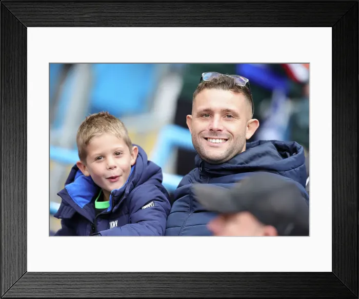 Framed Print : 2023 / 24 Premier League: A Battle at Etihad - Manchester City vs. Brighton and Hove Albion (October Showdown)