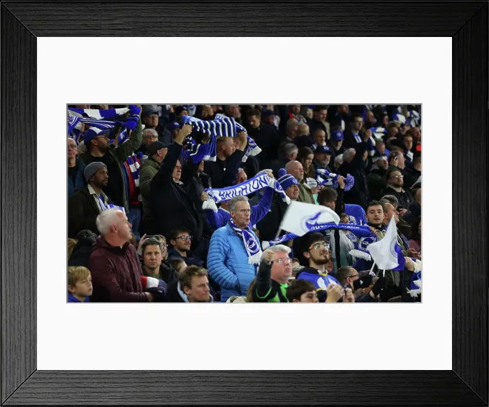 Framed Print : Brighton & Hove Albion vs. Ajax: Europa League Battle, October 2023 Framed Print : Brighton & Hove Albion vs. Ajax: Europa League Battle, October 2023