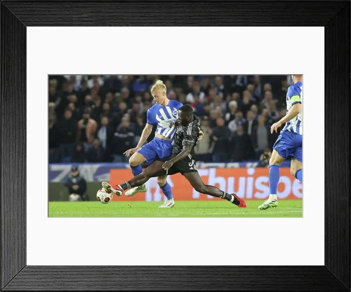Framed Print : Group B Europa League: Brighton & Hove Albion vs. Ajax Showdown (26OCT23) Framed Print : Group B Europa League: Brighton & Hove Albion vs. Ajax Showdown (26OCT23)