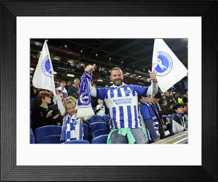 Framed Print : Brighton & Hove Albion vs. Ajax: Europa League Showdown (26OCT23) Framed Print : Brighton & Hove Albion vs. Ajax: Europa League Showdown (26OCT23)