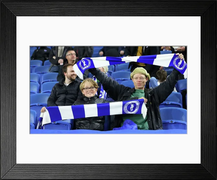 Framed Print : Brighton & Hove Albion vs. Ajax: Europa League Battle, October 2023 Framed Print : Brighton & Hove Albion vs. Ajax: Europa League Battle, October 2023