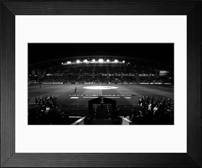 Framed Print : Brighton & Hove Albion vs. Ajax: Europa League Battle, October 2023 Framed Print : Brighton & Hove Albion vs. Ajax: Europa League Battle, October 2023