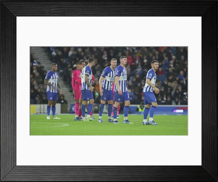Framed Print : Brighton vs Fulham: Intense Premier League Clash at American Express Stadium (29OCT23) Framed Print : Brighton vs Fulham: Intense Premier League Clash at American Express Stadium (29OCT23)