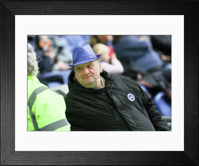Framed Print : Intense Premier League Showdown: Brighton & Hove Albion vs. Fulham (29th October 2023) Framed Print : Intense Premier League Showdown: Brighton & Hove Albion vs. Fulham (29th October 2023)