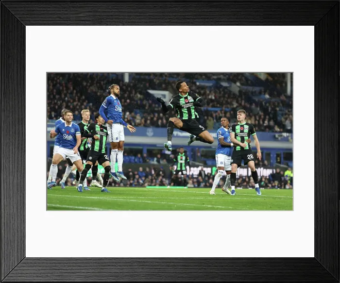 Framed Print : Intense Premier League Showdown: Everton vs. Brighton and Hove Albion (04NOV23) - Battle at Goodison Park Framed Print : Intense Premier League Showdown: Everton vs. Brighton and Hove Albion (04NOV23) - Battle at Goodison Park