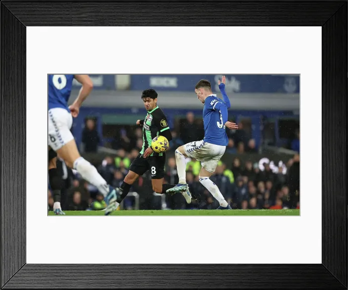 Framed Print : Intense Rivalry: Everton vs. Brighton & Hove Albion at Goodison Park (2023 / 24 Premier League) Framed Print : Intense Rivalry: Everton vs. Brighton & Hove Albion at Goodison Park (2023 / 24 Premier League)
