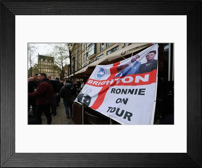 Framed Print : Pre-Match Build-Up: Ajax vs. Brighton & Hove Albion in Europa League Clash at Johan Cruyff Arena (09NOV23) Framed Print : Pre-Match Build-Up: Ajax vs. Brighton & Hove Albion in Europa League Clash at Johan Cruyff Arena (09NOV23)