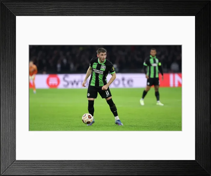 Framed Print : Europa League Battle: Ajax vs. Brighton & Hove Albion at Johan Cruyff Arena (09.11.23) Framed Print : Europa League Battle: Ajax vs. Brighton & Hove Albion at Johan Cruyff Arena (09.11.23)