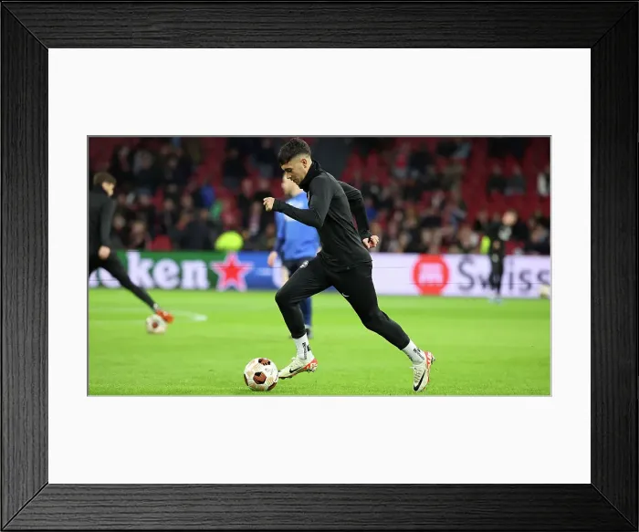 Framed Print : Europa League Showdown: Ajax vs. Brighton & Hove Albion at Johan Cruyff Arena (09.11.23)