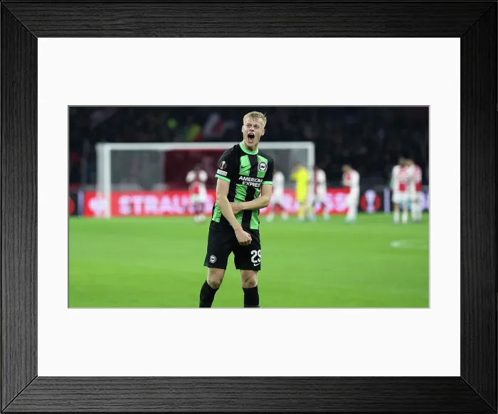 Framed Print : Europa League 2023: Ajax vs. Brighton & Hove Albion at Johan Cruyff Arena Framed Print : Europa League 2023: Ajax vs. Brighton & Hove Albion at Johan Cruyff Arena